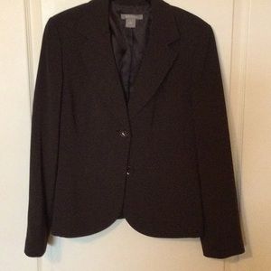 Brown suit jacket